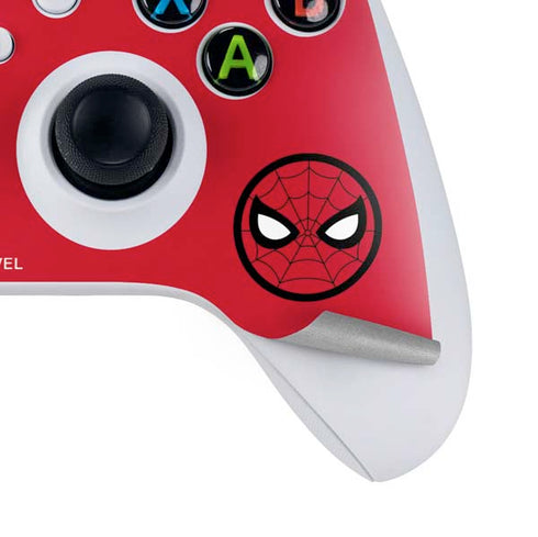 Marvel Spiderman Spiderman Emblem Xbox Series S Controller Skin